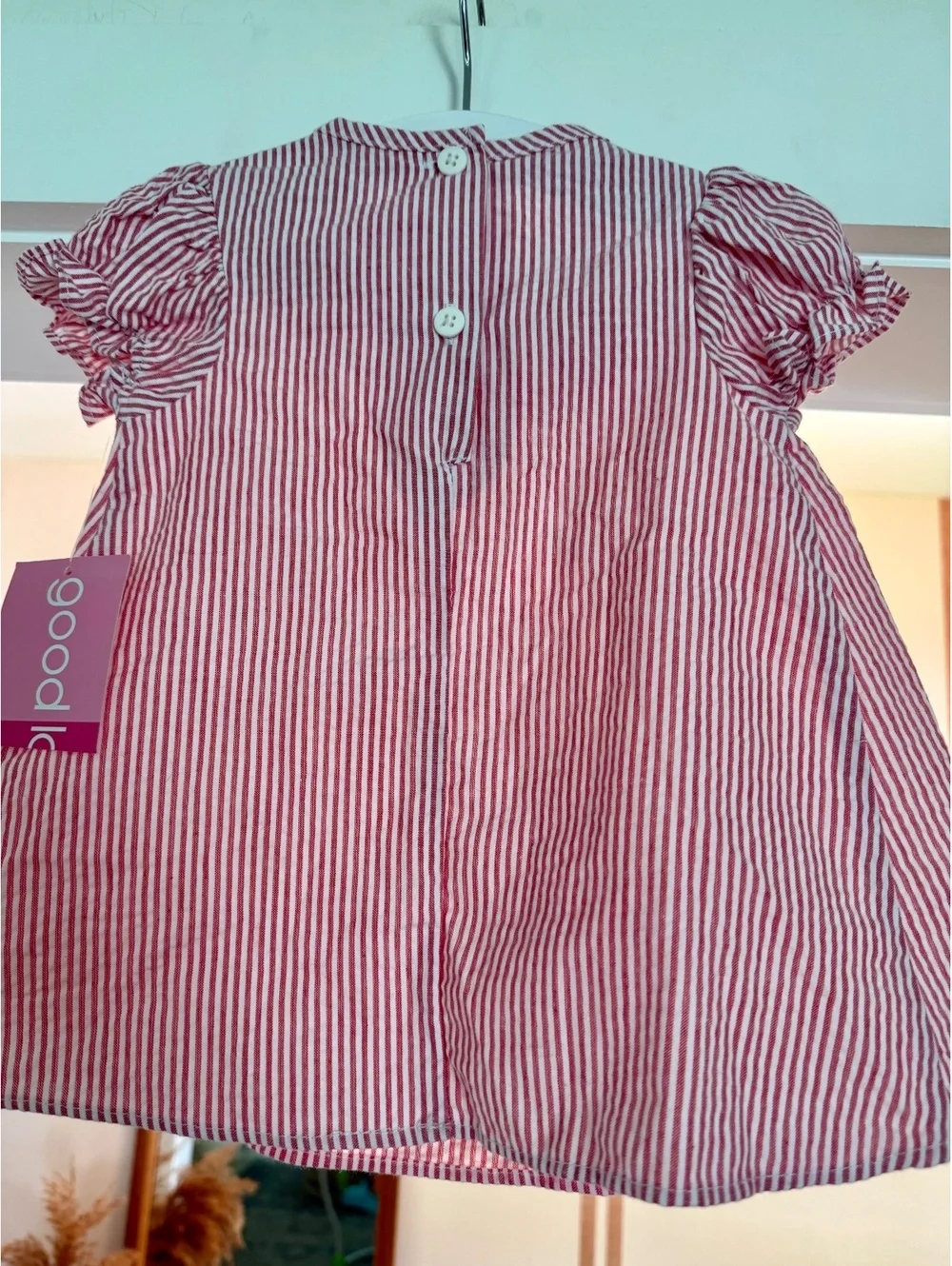 Goodlad Nautical Embroidered Dress Sz 12 Montys NWT